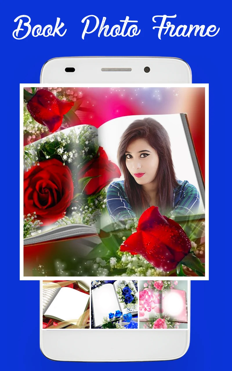 Photo book editor dual frames screenshot