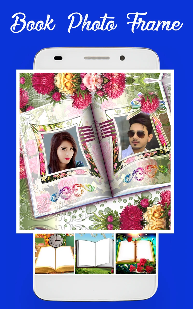 Photo book editor dual frames screenshot